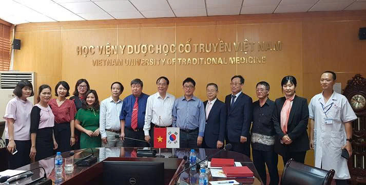 Cooperation Visit — Vietnam University of Traditional Medicine